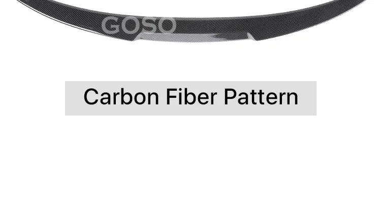 Carbon Fiber Rear Bumper Lip Trunk Wing MP M4 PSM Style Roof Spoiler Kit For BMW 3 Series F30 F31 F35 2012-2019 Gloss Black