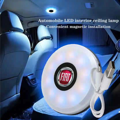 Car Interior Touch Dome Light LED Styling Night Light for Fiat Punto Abarth 500 Stilo Ducato Palio Bravo Doblo Car Accessories