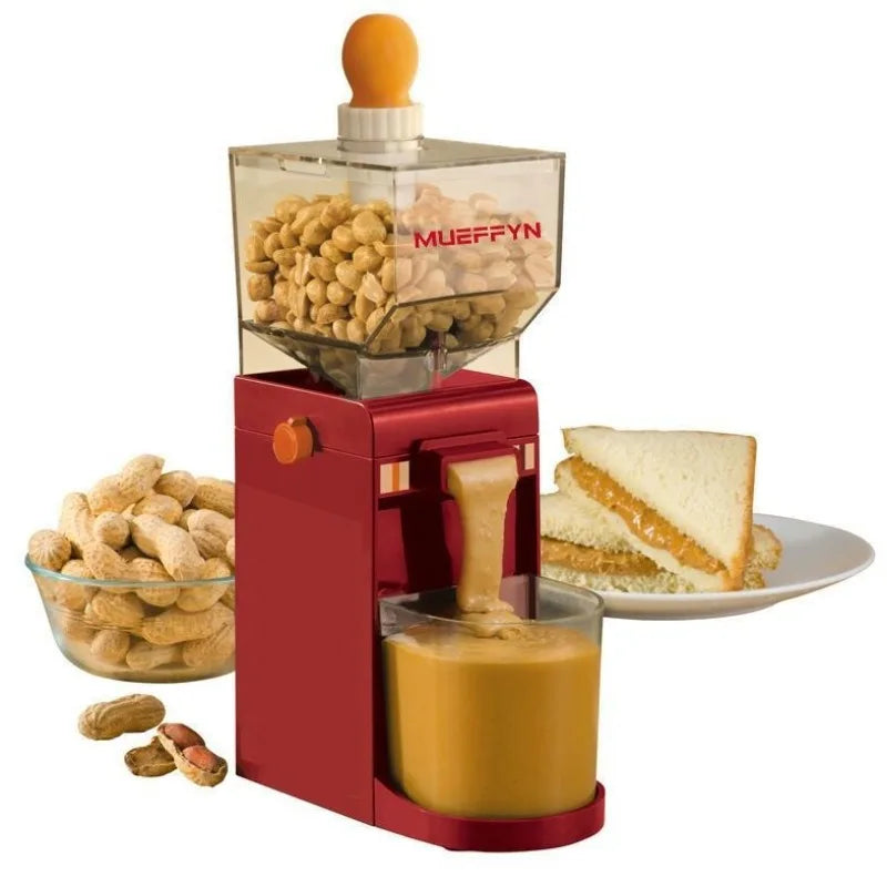 New model Household Electric Peanut Butter Dried Fruit Hygienic Kitchen Machine Pure Copper Motor Peanut Crusher Modern