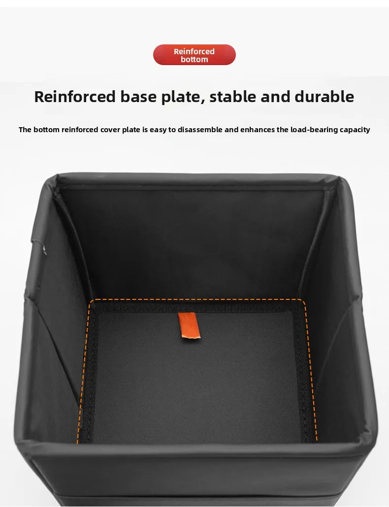Suitable for ZEEKR 007gt 7X zeekr 001 009 Zeekr 9x mix car trash can and folding storage box for car interior