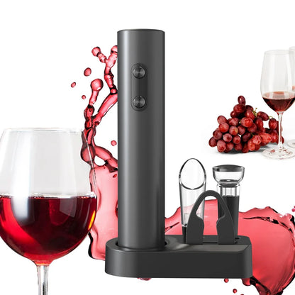 Electric wine opener USB charging,three piece tipping device and foil cutting machine,for kitchen bar banquetparty wine opener