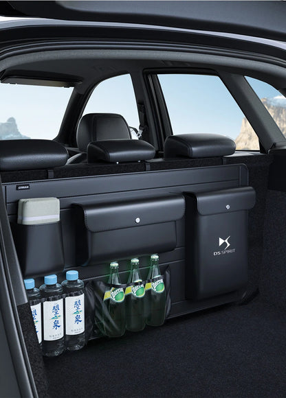 For DS SUV DS6 DS7 Car Trunk Storage Bag Multifunctional Rear Seat Hanging Bag Car Trunk Storage Box Auto Interior Accessory