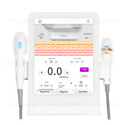 Professional 2 in 1 Skin Beauty Star Anti-Aging Machine Wrinkle Removal Skin Firming Face Neck Lifting Device