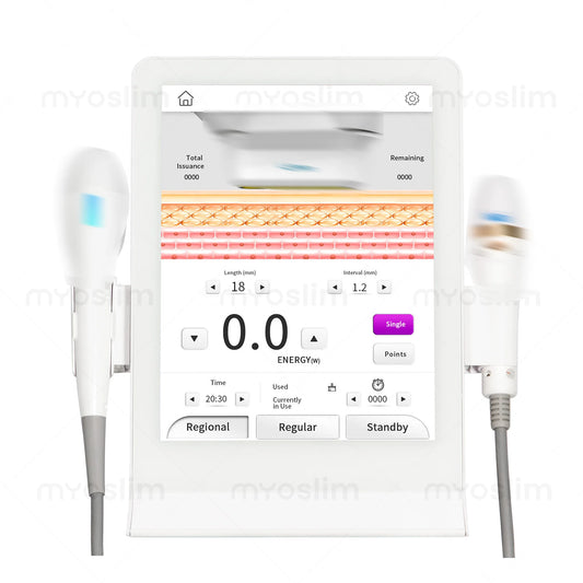 Professional 2 in 1 Skin Beauty Star Anti-Aging Machine Wrinkle Removal Skin Firming Face Neck Lifting Device