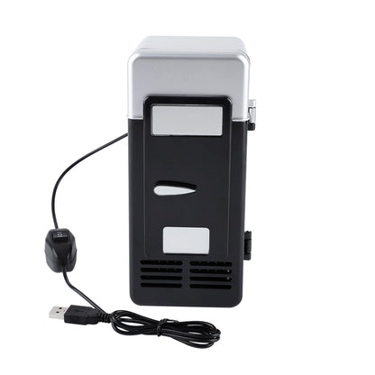 Mini Fridge Cool Quickly Beverage Fridge Usb Interface Cooler & Warmer 5 Minutes Refrigerator Temperature for Cola Cans Coffee