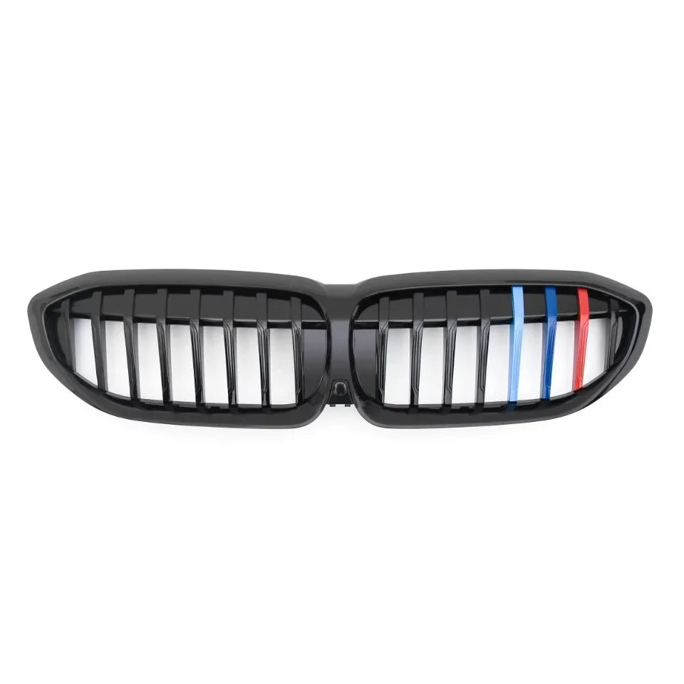 XVIP Front Bumper Kidney Grill Diamonds Style Grille For BMW 3-Series G20 G21 2019-2022 318i 320i 320d 330i 340i 340d M Sport
