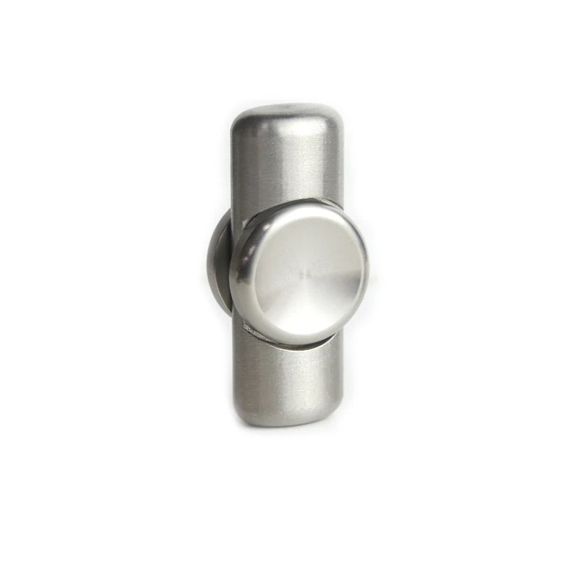 Two-leaf Stainless Steel Brushed Craft Fidget Spinner EDC Hand Spinner Office Relaxation Fidget Toys ADHD Anxiety Stress Toys