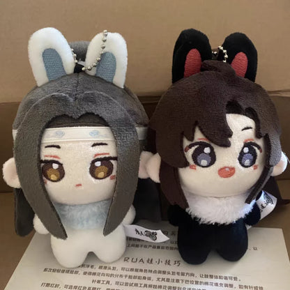Mo Dao Zu Shi Rabbit Velvet Series Plush Toys Cartoon Wei Wuxian Lan Wangji Stuffed Dolls Pendants Ornaments Girls Birthday Gift