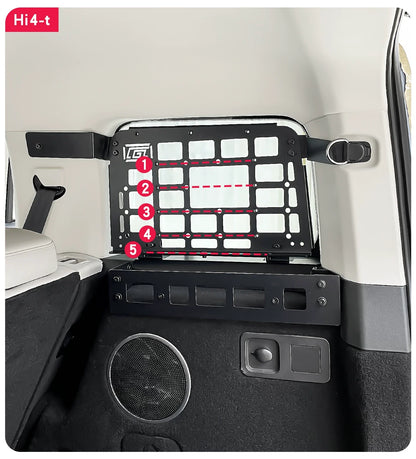 CGZ Trunk Shelf Modular Storage System Molle Panel Cargo Organizers Racks for New 2026 Tank 300 Hi4-T PHEV