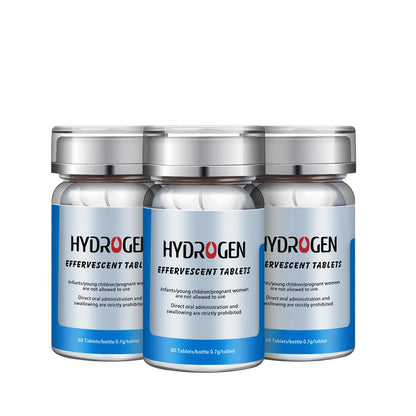 Active H2 Molecular 10000PPB Miracle Hydrogen Water Tablets Alkaline ORP Healthy Drinking Improve Immunity Anti-Aging 60 Tablets