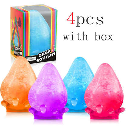 Dream Drop Sensory Toys Slow Rebound Maltose Stress Balls Fidget Toys Stress Relief Decompression Toy for Kids Adult Gifts
