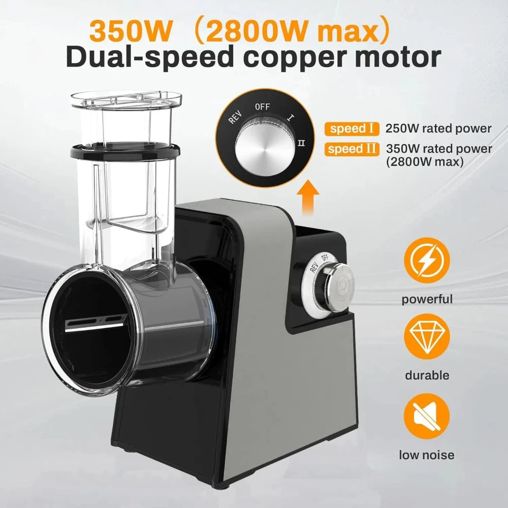 Multifunctional S6B Commercial Electric Food Processor Meat Grinder Sausage Stuffer Vegetable Cutter Slicer Shredder for Kitchen