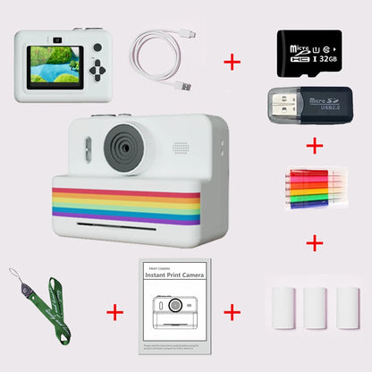 Children's printable camera toy small camera gift for boys and girls