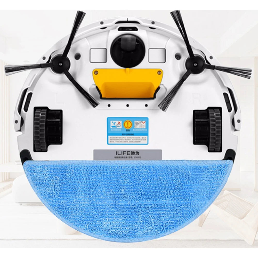 For ilife v5s v5 pro x5 V5 V3 v5s pro V50 V55 side Brush hepa Filter Mop Cloth magic paste accessories  vacuum cleaner parts