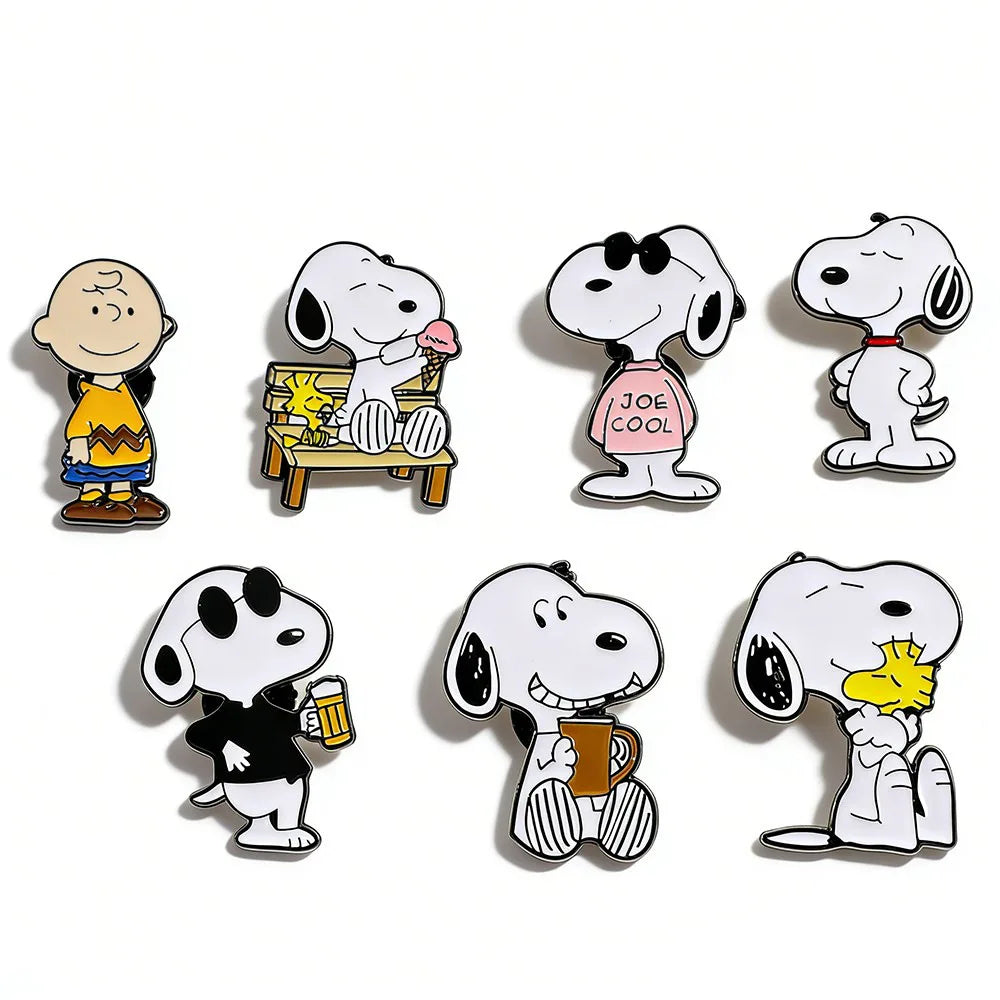 Wholesale Anime Custom Brooches Enamel Pins Cartoon PCS Lapel Badges Animal Funny Jewelry Gifts for Kids Friends