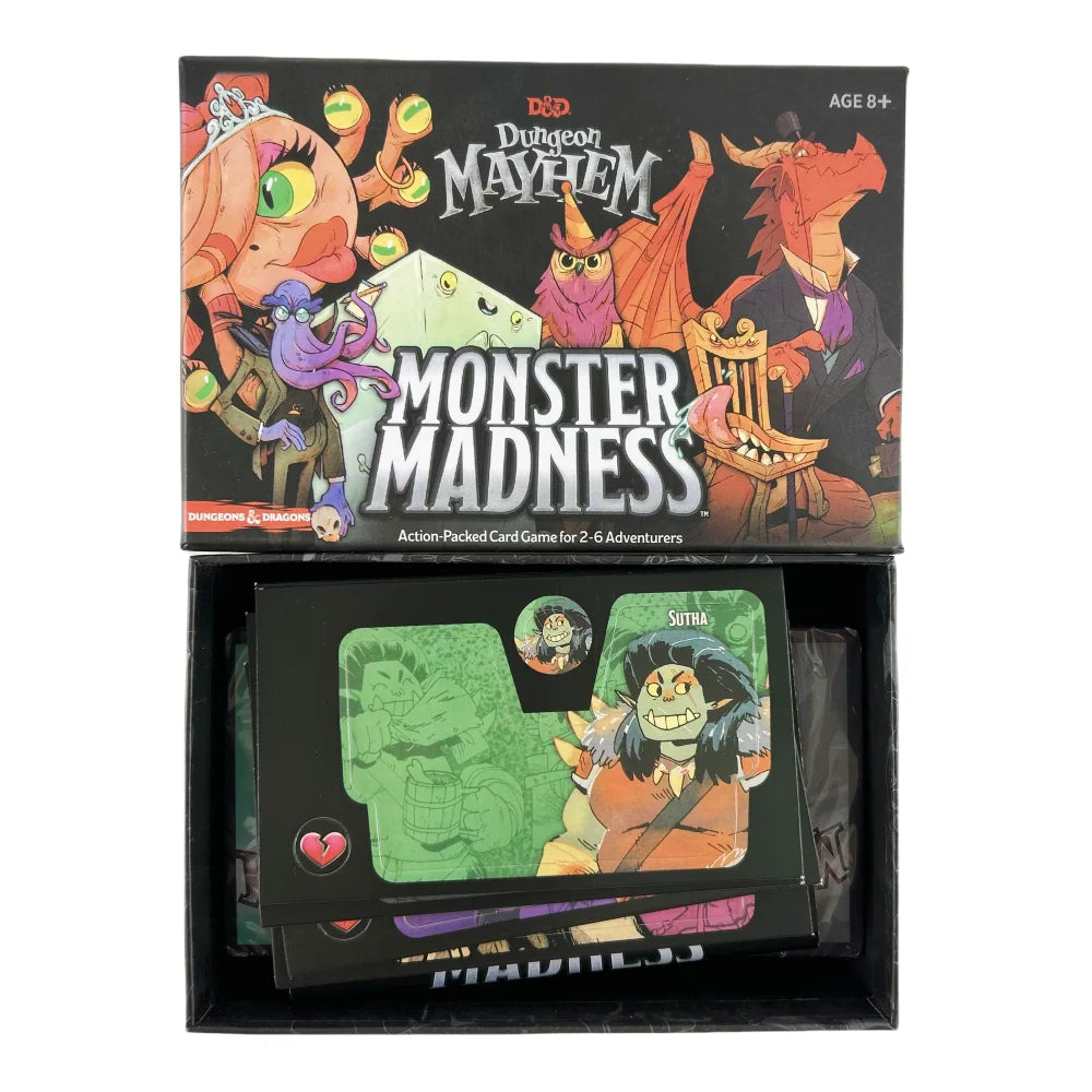 Dungeon Mayhem Board Games Cards Monster Madness Card Deck English Version Gift Wholesale