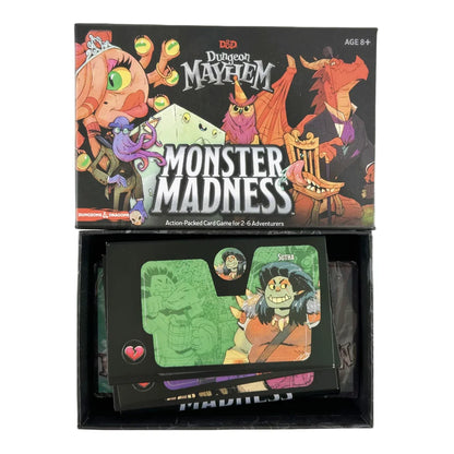 Dungeon Mayhem Board Games Cards Monster Madness Card Deck English Version Gift Wholesale