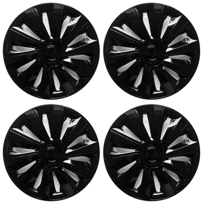 4pcs Hubcaps suitable for cars with 14-inch iron wheels, made of PP plastic can be used to decorate the appearance of car wheels