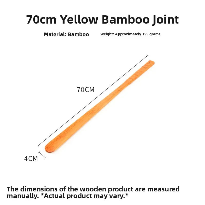 Long Wooden Shoe Horn 75cm No Bending over Scratchy Wooden Scratchy No Need to Ask for Help Home Use Shoe Care Accessories