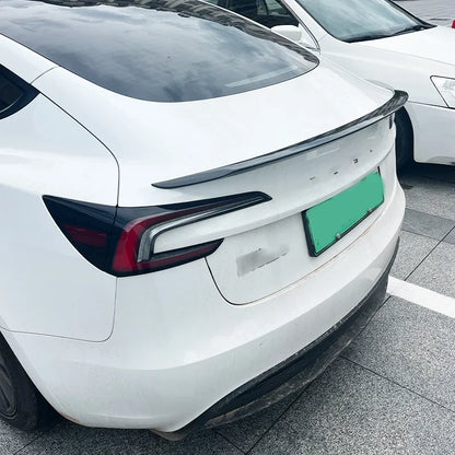 For Tesla  Model 3 Highland 2026 2025 High Performance Spoiler Model Y Juniper Real Carbon Fiber Original Trunk Wing Accessories