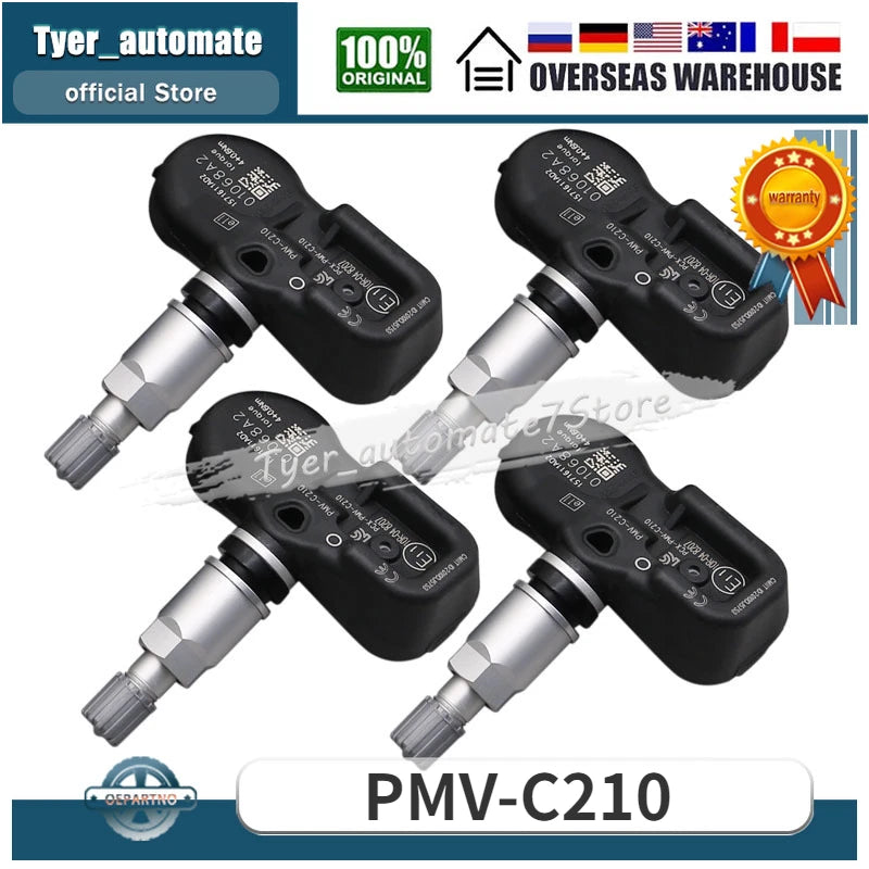 Tire Pressure Sensor Monitoring Sensor 433MHz PMV-C210 For Lexus CT ES LS RX Toyota Camry Corolla Hiace Prius Venza Yaris Hiace