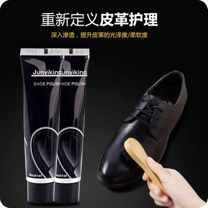 Professional Shoes Care kit Cleaner Set for Sneakers Leather Shoes Cleaning Polishing includes Shoehorn Shoe Polish Brush Cream