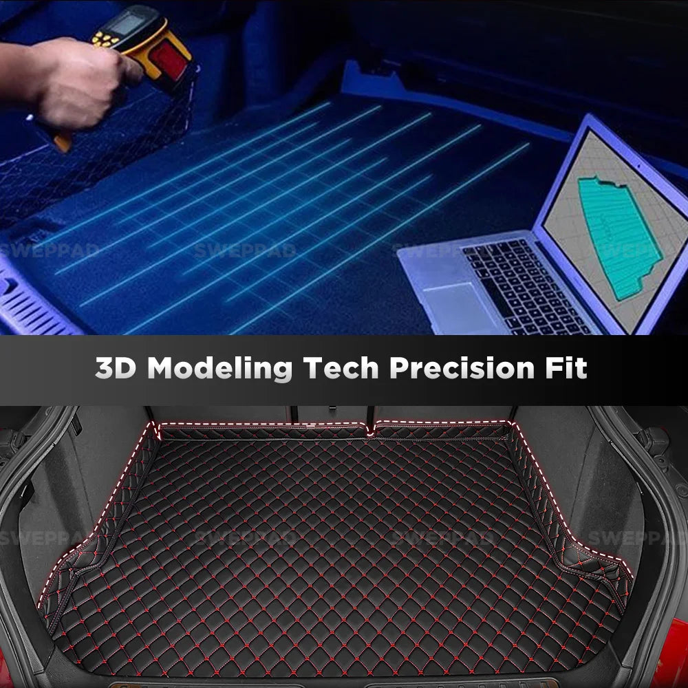 Cargo Liner For Kia EV5 2024 2025 Car Trunk Mat Cargo Ma 3D Shaped Laser Measured Trunk Liners Custom Carpet Cover