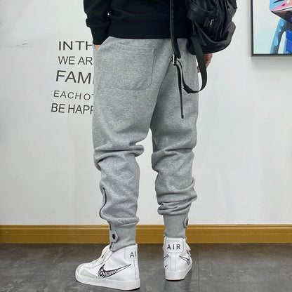 American Casual Harem Sweatpants Loose Oversized Jogging Pants Men Clothing Streetwear Hip Hop Joggers Harajuku Sport Trousers