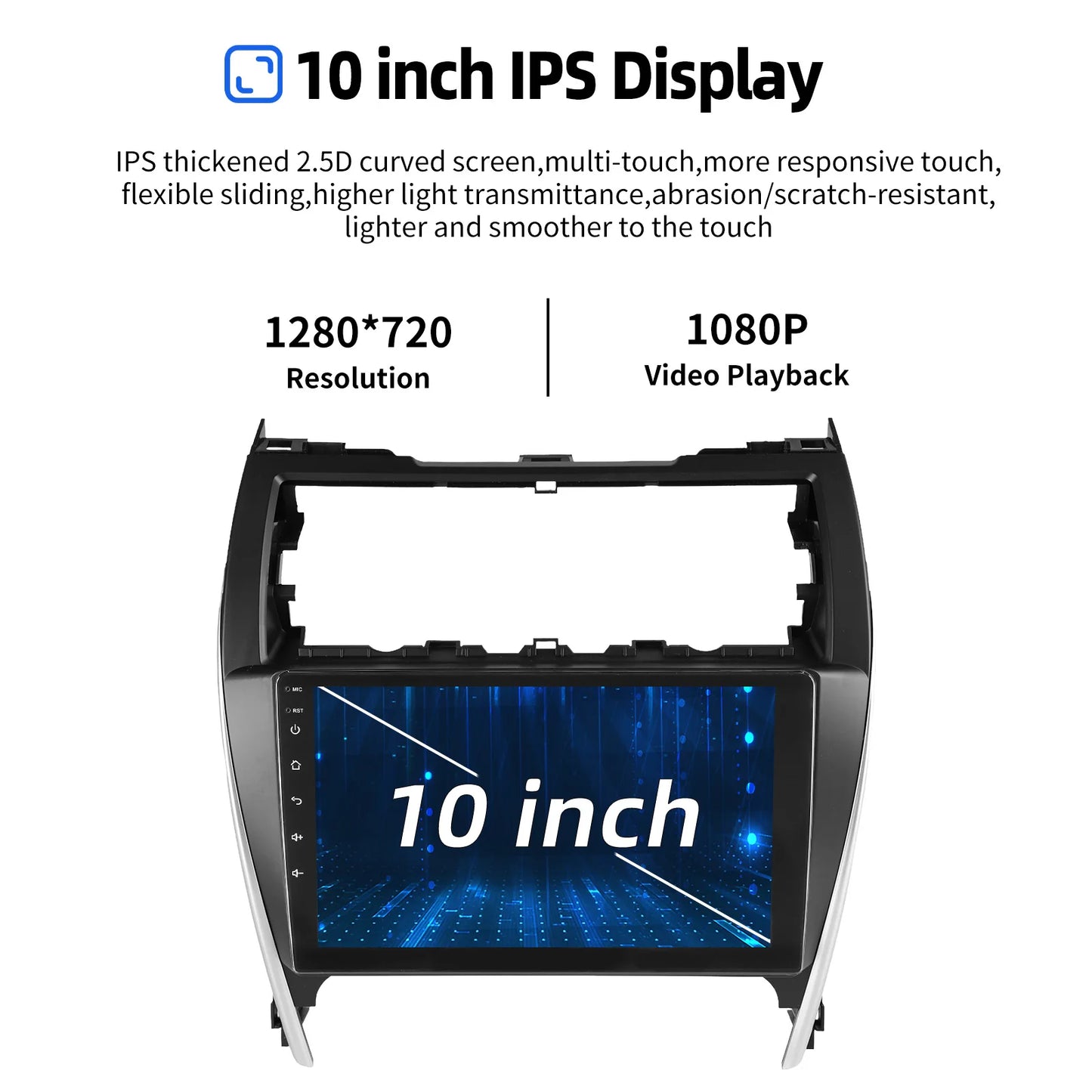 10.1" Android15 JBL For Toyota Camry 7 XV 50 55 2012 2013 2014-2015 2016 2017 Multimedia Carplay Car Player GPS Navigation Radio