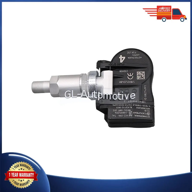 1/4PCS 433MHZ Car TPMS Tire Pressure Sensor For Infiniti QX50 Nissan Altima Cube Leaf  Rogue 407003VU0A 407003VU0B