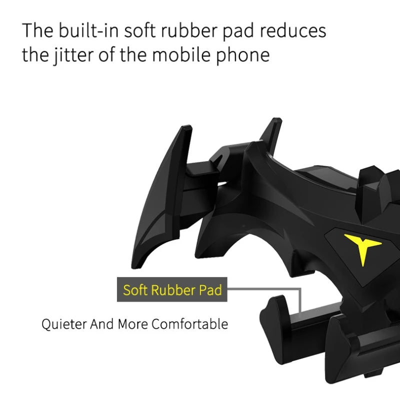 New Bat Car Mobile Phone Holder Car Air Outlet Mobile Phone Stand Unique Shaped Car Phone Holder Firmly Fixed