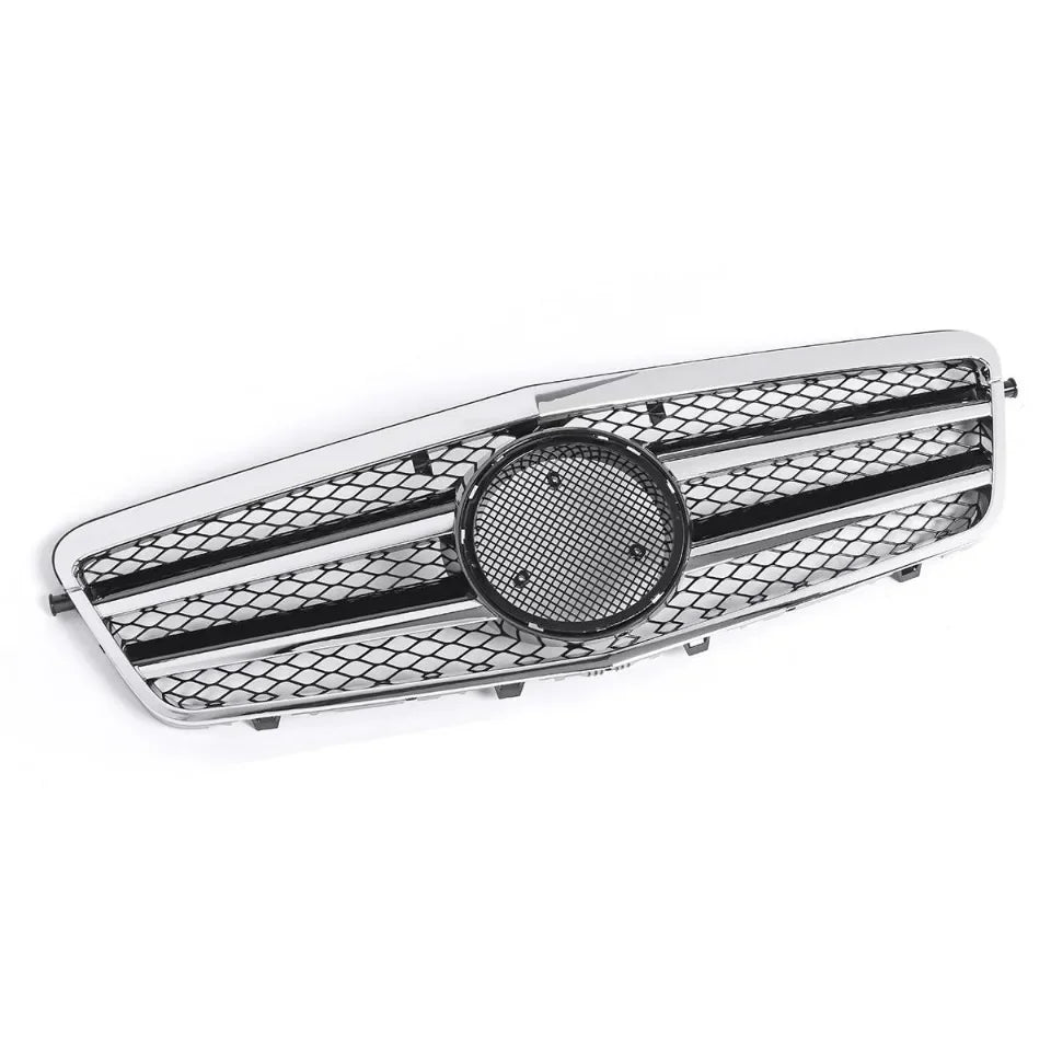 XVIP Chrome Black Diamonds Style Front Racing Grille For Mercedes Benz E-Class W212 E250 E300 E350 E500 2010-2013 Bumper Grilles