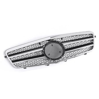 XVIP Chrome Black Diamonds Style Front Racing Grille For Mercedes Benz E-Class W212 E250 E300 E350 E500 2010-2013 Bumper Grilles