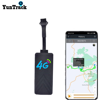 Car Motorcycle Bike 4G GPS Tracker Engine Relay Cut Oil Tracking ACC Towed Away Call SMS SOS Alarm Location System Monitor APP