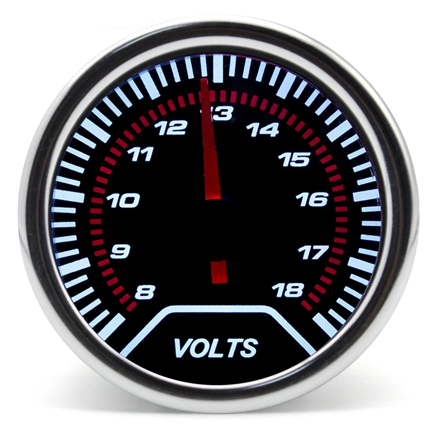 52mm Racing Gauge 12V LED Smoke Len -1~0~2 BAR Turbo Boost Water Temperature Oil Pressure Voltmeter Air Fuel Ratio Meter For 12V