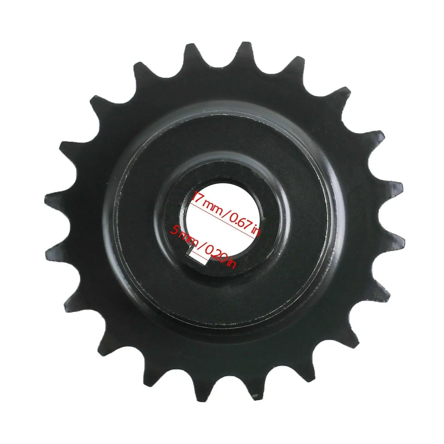 TDPRO 420 20T Front Chain Sprocket 17mm Bore For Go Kart ATV Quad Mini Bike CT200U