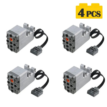 New Enhanced Servo Motor 88004 Building Block Power Functions MOC Technical Car Model Steering Bricks Toys Accessory 1/2/4/10PCS