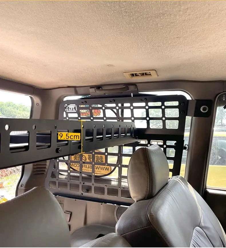 Rear Trunk Cargo Rack Shelf Storage Organizer Hanging Board Molle Panel For Mitsubishi Pajero V21 V31 V33 1991-1999 Car Styling