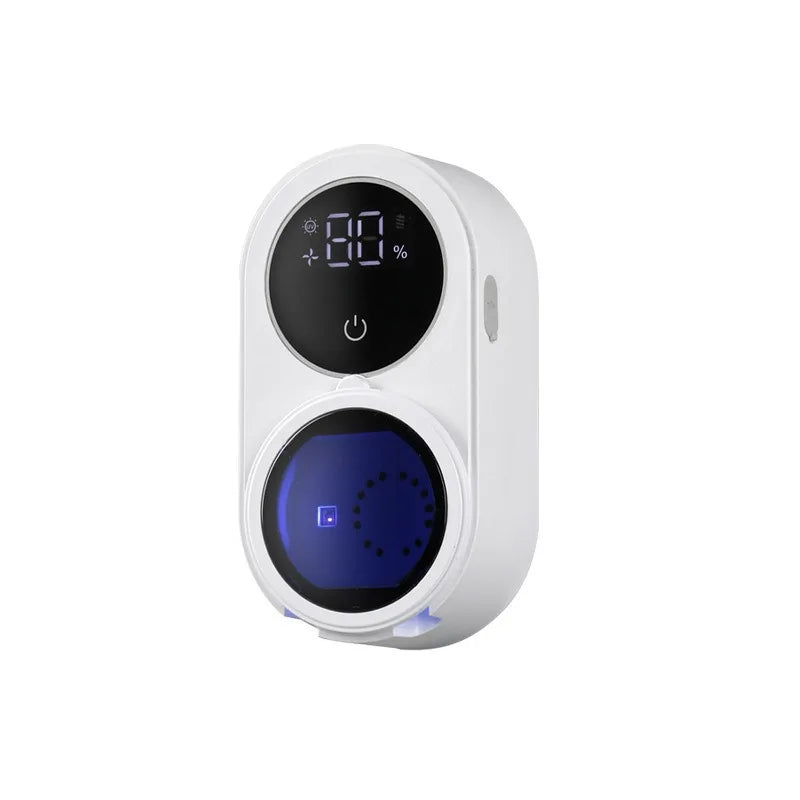 UV Toothbrush Holder Rechargeable Fast Drying Toothbrush Sterilizer With LED Display Wall-mounted Automatic Toothbrush Holders