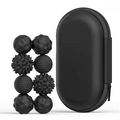 Sensory Silicone Magnetic Balls Stress Relief Finger Toys Fun Decompression Adult Fingertip toys fun toys for children