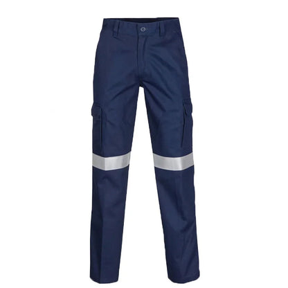 Hi Vis Shirt for Men Long Sleeve Cotton Work Shirt Pockets Safety Reflective Working Shirt High Visibility Workwear