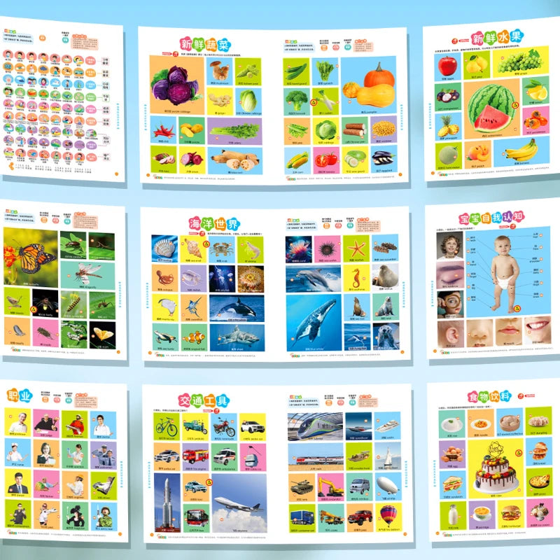 0-9 Year Old Puzzle Early Education Audiobook, Children's Cognitive Enlightenment Book