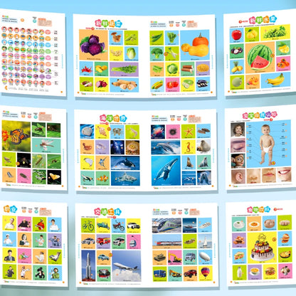 0-9 Year Old Puzzle Early Education Audiobook, Children's Cognitive Enlightenment Book