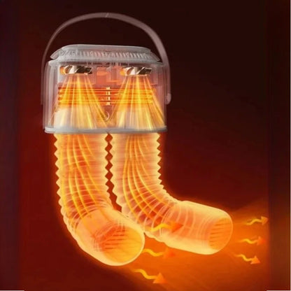 Portable Intelligent Shoe Dryer with Both Dry Wet Functions Deodorizing Sterilizing Disinfecting Warming Shoe Warmer Home Use