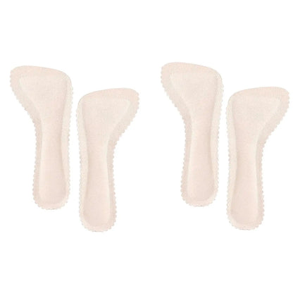 2 Pairs High Heel Insoles, Sweat Absorbent Self Adhesive Comfortable Anti Slip Soft Women Cushions Inserts Heel Sandals Inserts