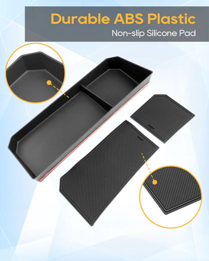 LFOTPP for Toyota C-HR Hybrid 2024 2025 2026 LHD Car Centre Console Storage Box Car Centre Console Tray Toyota C-HR Accessories