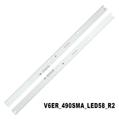 LED Backlight For BN96-39671A 39672A 39673A 39674A 39880A 39882A UE49KU6400 UE49KU6649 BN61-13349B CY-KK049HGEV1H CY-KK049HGEV3H