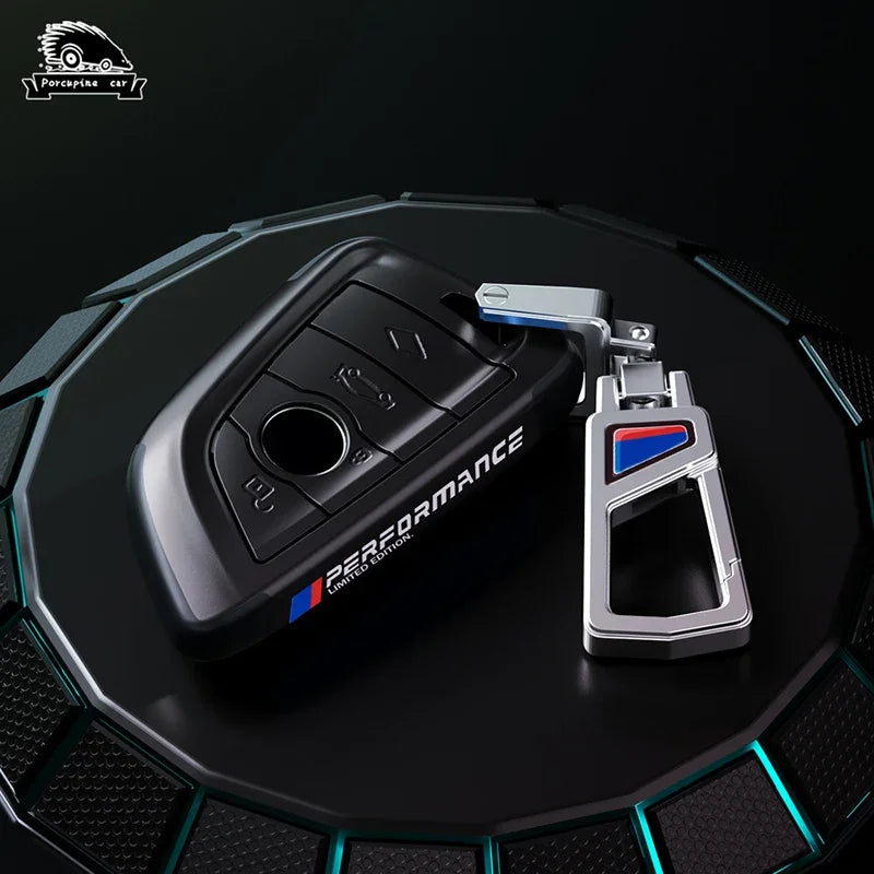 Car Key Case Cover Protector Shell for BMW 2020-2024 G30 G20 X1 X3 X4 X5 45e G05 X6 F20 G21 F40 F80 35i 9 5 3 Accessories