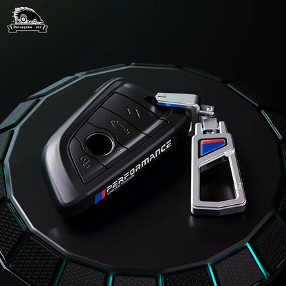 Car Key Case Cover Protector Shell for BMW 2020-2024 G30 G20 X1 X3 X4 X5 45e G05 X6 F20 G21 F40 F80 35i 9 5 3 Accessories