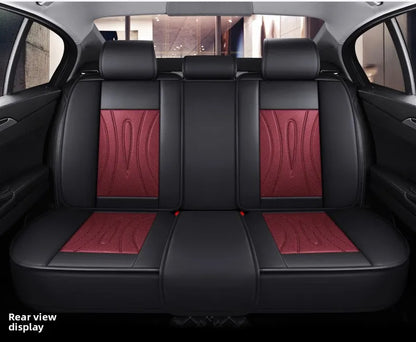 Universal One-piece Seat and Split Seat Car Seat Full Cover Breathable Leather SUV Car Seats Cushion Full Cover Protection